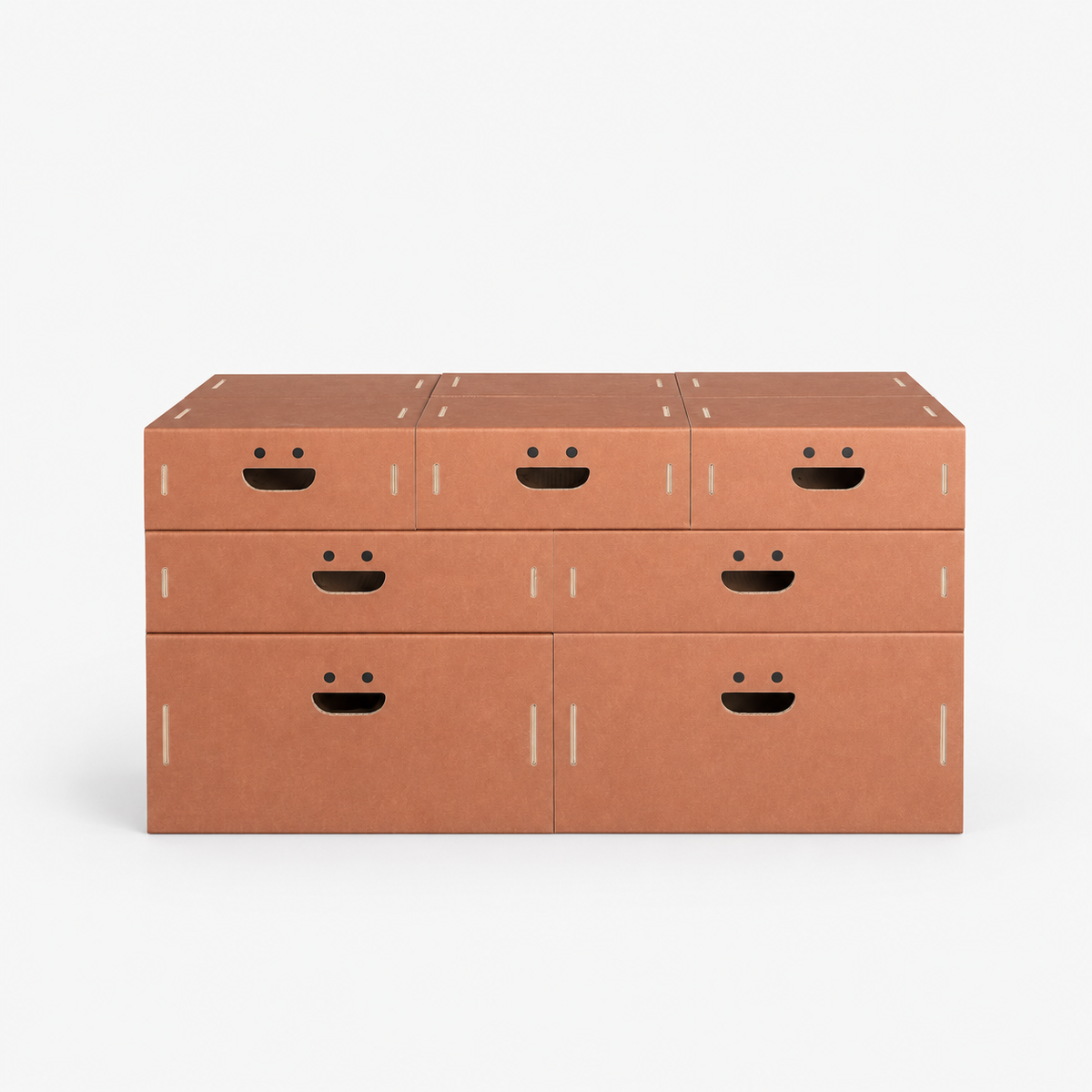 Ensemble de boîtes de rangement - Combo 7 pièces